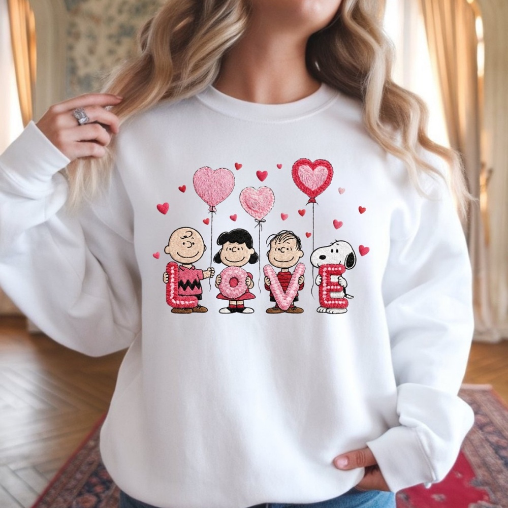 Peanuts LOVE sweatshirt